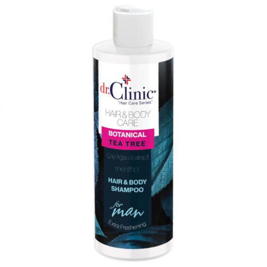 Dr.Clinic Erkek Saç ve Vücut Şampuanı Yeşil Çaylı 400ml X 2 Adet